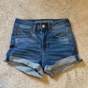 american eagle jean shorts